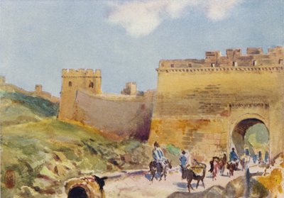Passo di Nankow, Porta della Grande Muraglia da Thomas Hodgson Liddell